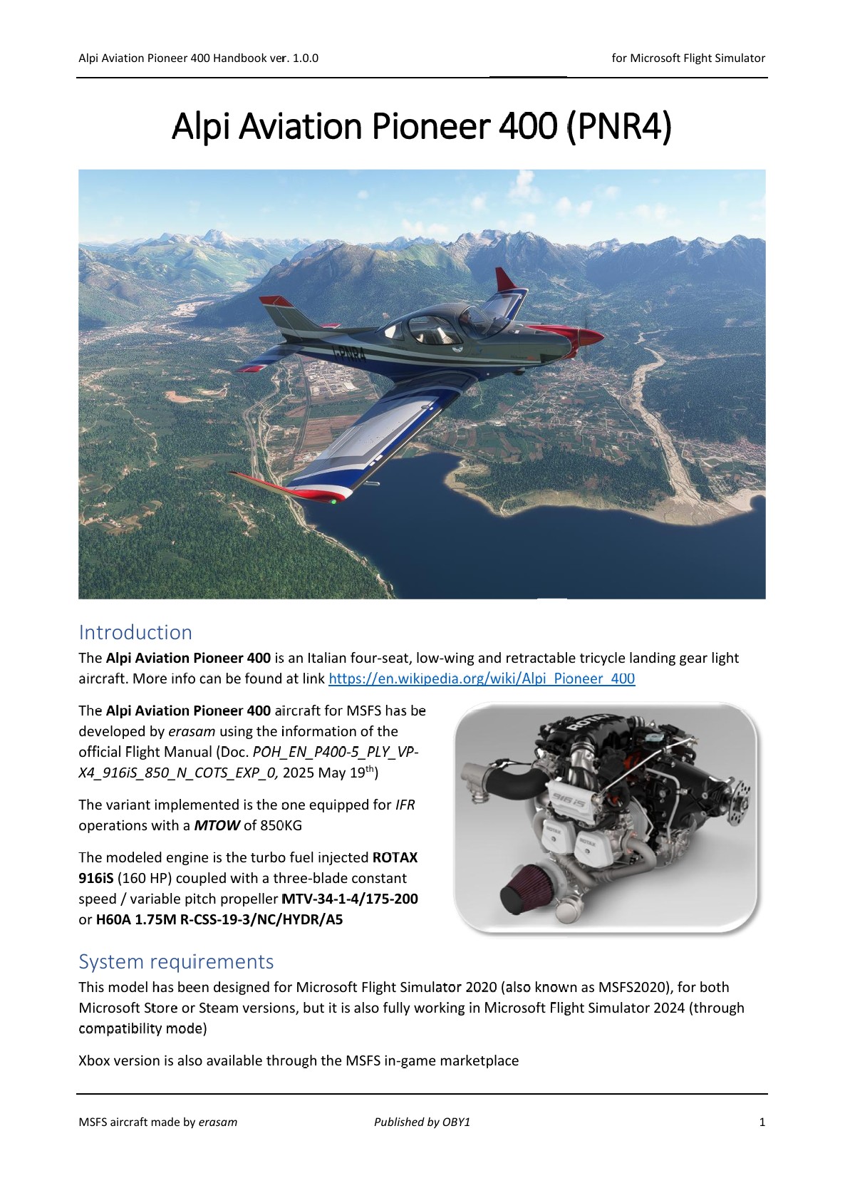 Handbook MSFS cover